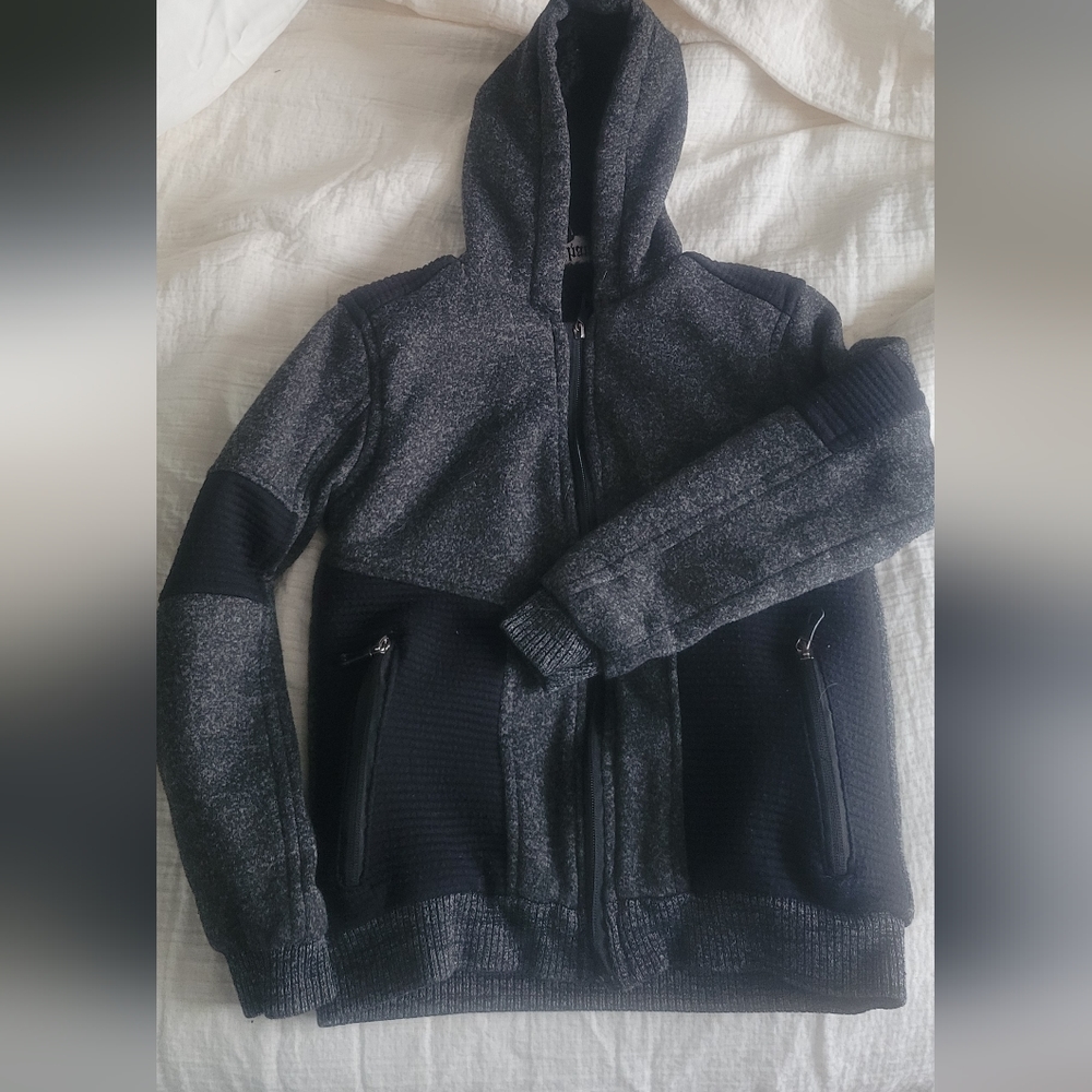 Nathan sherpa coat boys size 8